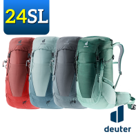 《Deuter》3400521 透氣網架背包 24SL FUTURA 窄肩款/後背包/旅遊/登山/爬山/健行/單車