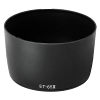 ฮูดเลนส์เฉพาะ, ET-65III, สำหรับ EF 85mm f/1.8 USM และ EF 100mm f/2.0