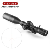 T-EAGLE Optics AR 5-30x50 SFIR Tactical SFP Riflescopes For Hunting Airsoft Collimator Air Gun Sight Shotting Rifle Sniper Scope