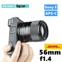 Viltrox 56mm f1.4 STM Autofocus APS-C lens for Sony E-mount Mirrorless Cameras A7M3 A9 A7RII A7C A7RIII A7RIII
