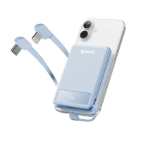 XPOWER MAGTHIN 10 MT10-BL 顯示器 10000MAH 20W IP/TYPE-C 內建行動電源 藍色 (V000) 