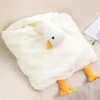 Cartoon Duck Blanket Cute Sofe Plush Winter Warm Office Nap Blanket Home Air Conditioner Shawl Wrap