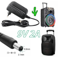 Adaptor Speaker Portable DC 9V 2A Oise/Niko/Advance/Aiwa/Asatron/Sounbest/Fleco/Dat/Mayaka