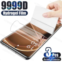 3Pcs Full Hydrogel Film For Oppo Reno10 Pro+ 5G Screen Protector For Oppo Reno 10 Pro + Reno10 Pro Global 10Pro 2023 6.7inch