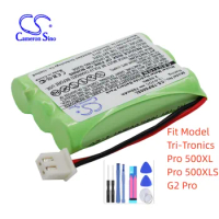 Dog Collar Battery For Tri-Tronics 1038100-D 1038100-E 1038100-G 1107000 Pro 500XL Pro 500XLS G2 Pro Capacity 700mAh / 2.52Wh