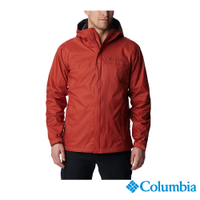 Columbia 哥倫比亞 男款 Omni-Tech 防水外套-橘紅色 URE24330AH/HF