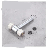 Tyre filling nozzle Motorcycle nozzle connector inflation nozzle belt for Hyosung motorcycle