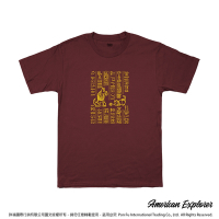 American Explorer 美國探險家 印花T恤(客製商品無法退換) 圓領 美國棉 T-Shirt 獨家設計款 棉質 短袖 -埃及文字