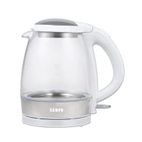 【SAMPO 聲寶】輕巧美型1.2L玻璃快煮壺(KP-CA12G)
