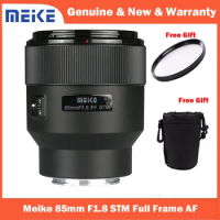 Meike 85mm F1.8 Auto Focus Medium Telephoto STM (Stepping Motor) Full Frame Portrait Lens for Sony E-Mount Nikon Z Fujifilm X