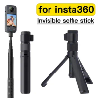 Insta360 Invisible Selfie Stick for Insta360 X3 / ONE X2 / RS / GO 3 Rotating Bullet Time Invisible Selfie Stick Accessories