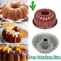 Baking Pan Cetakan Kue Bolu / Loyang Marmer Cake / Cetakan Mahkota Anti Lengket / Cetakan Marmer Cak