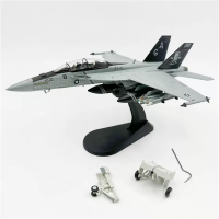 1/72 United States F/A-18F Super Hornet F18 Carrier-based Fighter Jet Finished Aircraft Military Mo