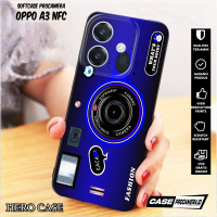 Case For OPPO A3 NFC - casing OPPO A3 NFC - Kamera - Case Custom - Case Pro Camera - Softcase - Kesi