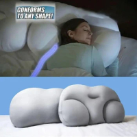 Egg Shaped Pillows 3D Neck Support Pillow,All-Round Contour Memory Foam Pillow,Sleep Pillow,Cervical Pillow for Neck Pain
