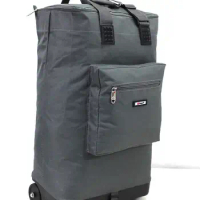 40L 2 Wheel Shopping Trolley Foldable Shopper Bag Cabin Hand Luggage