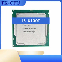 Core i3-8100T CPU 14nm 4 Cores 4 Thread 3.1GHz 6MB 35W 8thGeneration Processors LGA1151 i3 8100T FOR Z390 Motherboard