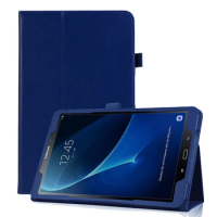 Magnetic Stand PU Leather Cover Case for Samsung Galaxy Tab A6 10.1 2016 T585 T580 SM-T585 T580N Funda Tablet Slim Shell Cases