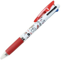 小禮堂 Hello Kitty 日本製 三色筆 0.5mm Jetstream (紅熊款)
