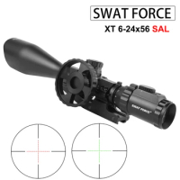 Tactical Riflescope XT 6-24x56 Big Bore Rifle Scopes Airgun Spotting Hunting Collimator PCP Airsoft Sight