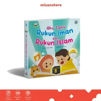 Mizan Buku Anak Seri Aku Cinta Islam : Aku Tahu Rukun Iman & Rukun Islam Boardbook