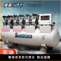 颶霸無油靜音空壓機大型壓縮機氣泵工業級高壓木工汽修噴漆沖氣泵