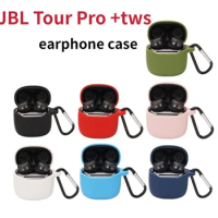 New Soft Cases For JBL Tour PRO+ TWS True Wireless Bluetooth Earphones JBL Tour PRO+ Silicone Full Protective Cover Case Funda