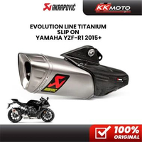 Akrapovic Evolution Slip On Line Titanium - Yamaha R1