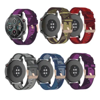 22MM Nylon Braided Strap Watch Accessories for Huawei Watch GT3 SE Watch Strap