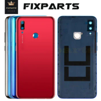 Glass New For Huawei P Smart 2019 Back Cover Rear Housing Case Replacement For Huawei P Smart 2019 Battery Cover