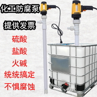 抽油器 抽油機 吸油幫浦 電動抽油泵 抽酸泵 防腐蝕耐酸堿四氟材質防腐泵 插桶泵 手提式抽液泵 全館免運