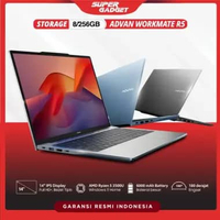 Advan Workmate R5 3500U FHD+ RAM 8GB SSD 256GB Laptop 14 inch