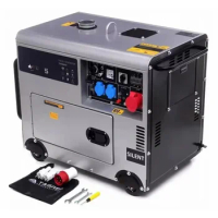 5kw 10kva 12kva 10kw Factory Cheap Small Portable Power Generator Soundproof Electric Silent Genset Diesel Generator