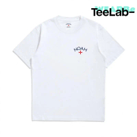 TeeLab HOT T-shrits Noah Clothing Tshirt Basic Logo White Unisex Tee Combed Panjang