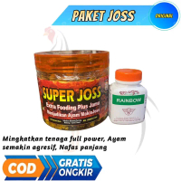 Paket Super Joss dan Rainbow multivitamin untuk ayam siapan