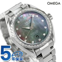 Omega 歐米茄 瑞士頂級腕 海馬 Aqua Terra 34mm 自動上鍊 手錶 品牌 女錶 女用 鑽石 OMEGA 231.15.34.20.57.001 灰貝殼 瑞士製造
