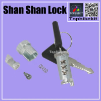 Ebike Fule Tank Battery Case Lock and Keys/Ebike Shanshan Canon Battery Case Box Lock Ebike Parts