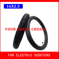 CST 16 Inch Tyre for E-bike Scooter Moped Tire Tube 16x2.50 64-305 Electric Bicycle Kids Bikes 16X2.5/2.70 16*2.5 16x2.5