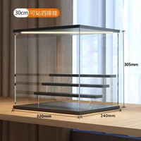 哪吒魔童敖丙盲盒手辦收納盒展示架盲盒展示櫃防塵盲盒收納