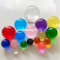 圓球亞克力 彩色實心球 *PMMA有機玻璃壓克力樹脂水晶透明彩色實心球ZX