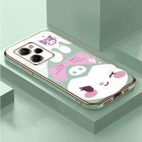 Kartun ungu kulomi phone case for Xiaomi Poco X5 Pro[5G],Kuromi pattern,cute,TPU material,Kuromi,cov