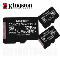 Kingston Memory Card XC U1 SDCS2 Mircro SD TF Card SD 100M/S 32GB 64GB 128GB 256GB 512GB Nano Card for Phone Camera