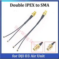 Dual IPEX1 To SMA Female Converter Adapter Cable for DJI O3 Air Unit FPV freestyle VTX Antenna DIY parts