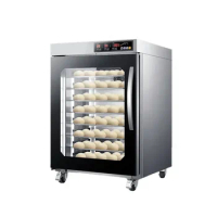 8 Trays Croissant Donut Bread Dough Retarder Proofer Cabinet Bakery Fermenting Machine For Bread Making