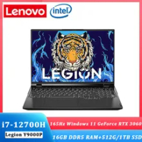 Lenovo Legion Y9000P 2022 Gaming Laptop 12th Intel i7-12700H 16GB 512GB/1TB SSD GeForce RTX3060 165Hz 16inch Notebook Windows 11