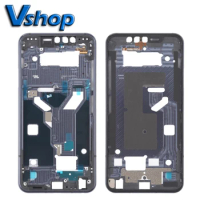 Front Housing LCD Frame Bezel Plate for LG G8s ThinQ LMG810 LM-G810 LMG810EAW Mobile Phone Replacement Parts