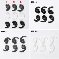 3 Pairs S/M/L Silicone Earbuds Cover With Ear Hook For JBL Sports Bluetooth Headset Soft Earplug Protector Earphone Accessories