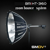 【EC數位】SMDV Zoom Bounce 100 PARA 可變焦 BRiHT360專用 反射傘 快收雷達罩