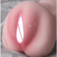 Silicone Ass for Men Real Vagina Sexy Butt Men's Toys Anus Anal Sex Shop Adult Supplies Pussy Realistic Vaginas Masturbator Toy