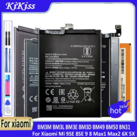 Battery For Xiaomi Mi 9SE 8SE 9 8 Max 1 2 Max2 6X 5X Mi9SE Mi8SE Mi9 Mi8 Mi6X Mi5X BM3M BM3L BM3E BM3D BM49 BM50 BN31 Bateria